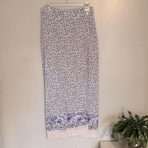 💙 Vintage Compagnie Internatíonale Express Marque Deposée Wrap Skirt Sz M